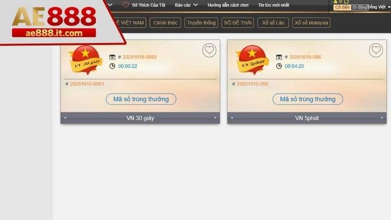 Chọn sản phẩm số đề Việt Nam yêu thích