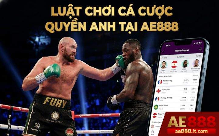 Luật chơi cá cược Quyền Anh tại AE888